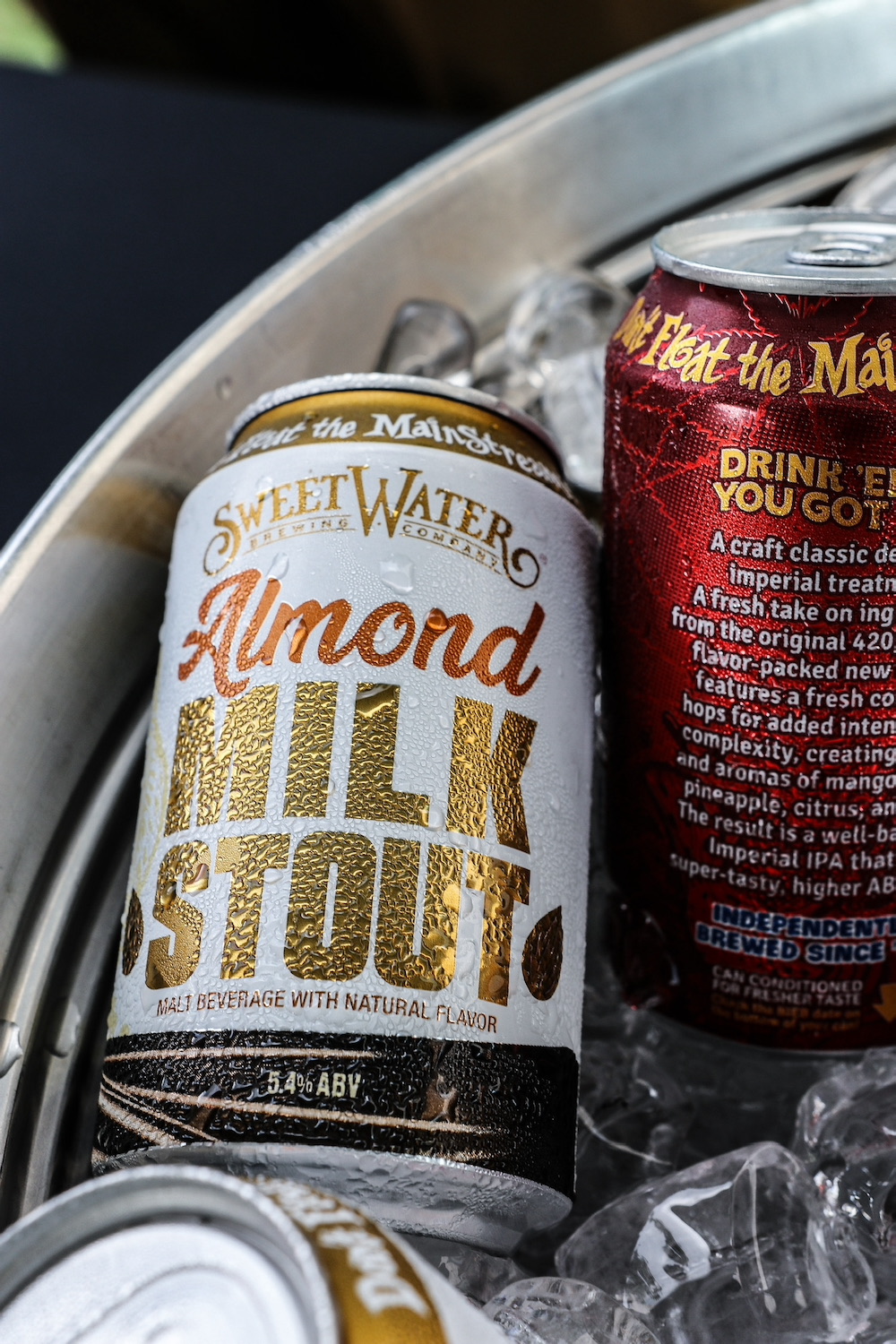 Sweetwater Almond Milk Stout being served at Cheers to One Year: Corners One Year Anniversary